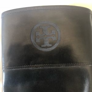 Tory Burch Black Leather Boots